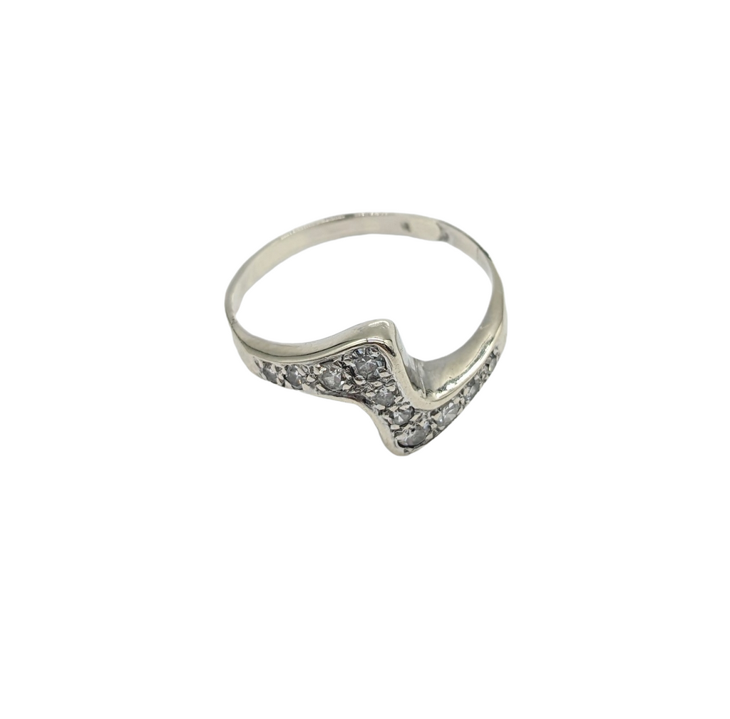 1/3 Carat Total Weight Diamond "Z" Ring - Dick's Pawn Superstore