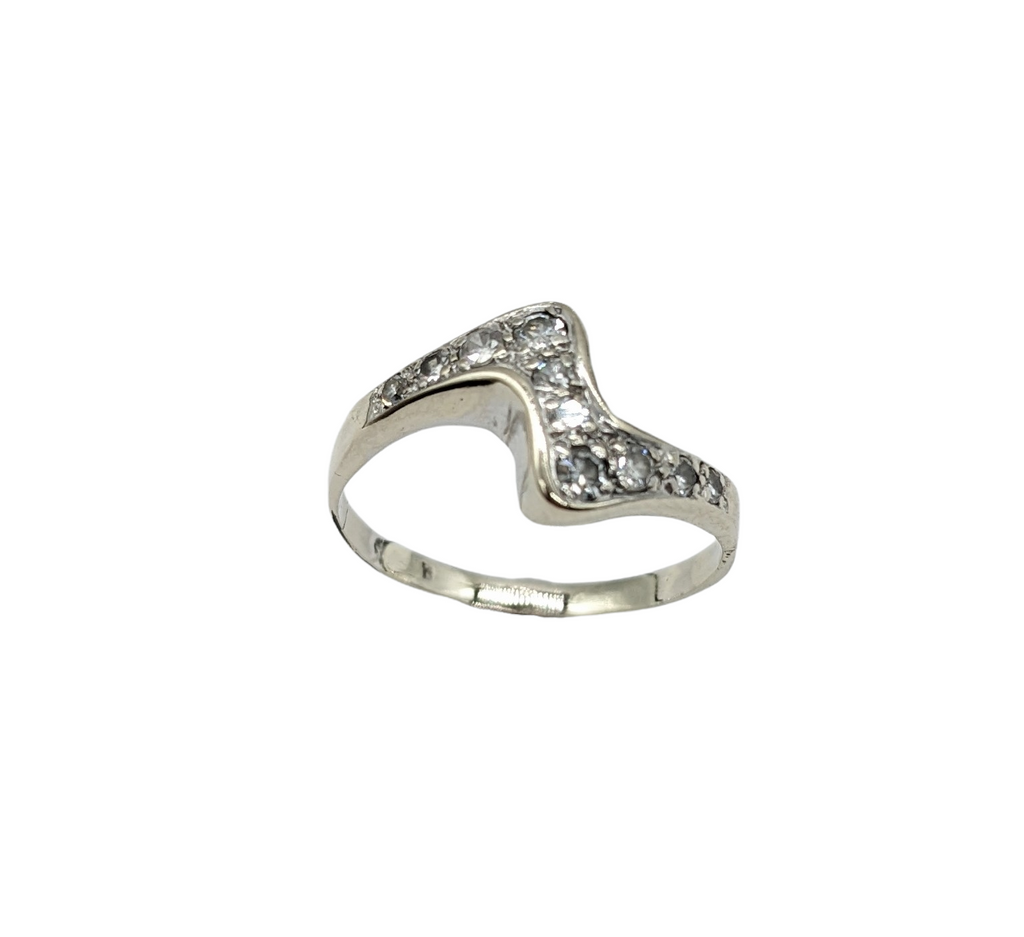 1/3 Carat Total Weight Diamond "Z" Ring - Dick's Pawn Superstore