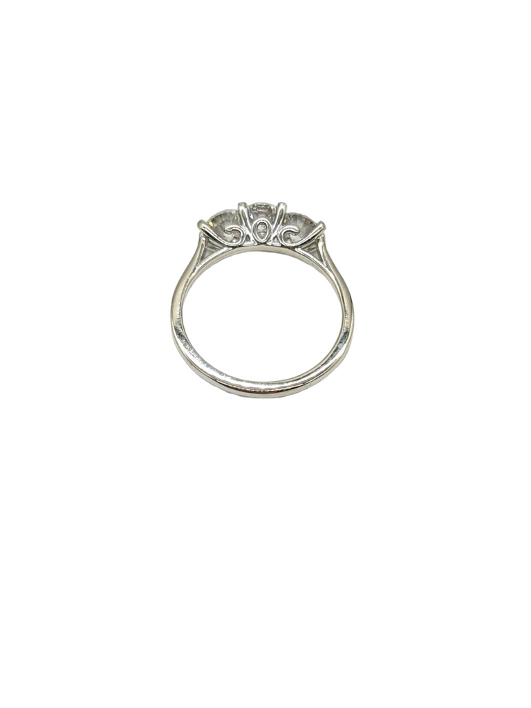 1.32 Carat Total Weight 3 Inline Diamond Ring - Dick's Pawn Superstore