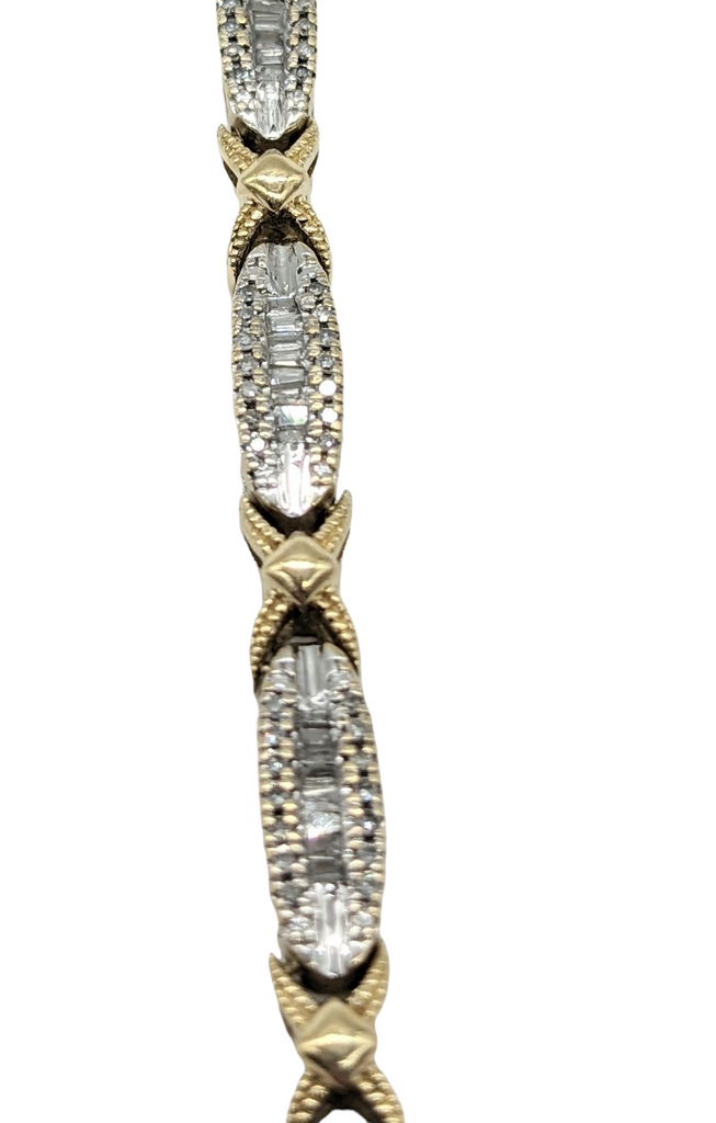 1 1/4 Carat Total Weight diamond and Gold Bracelet - Dick's Pawn Superstore