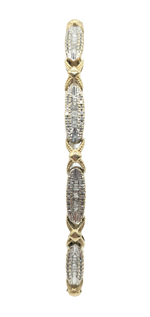 Pawn Silver Navajo Butterfly Bracelet w/Turquoise Stone - Ruby Lane