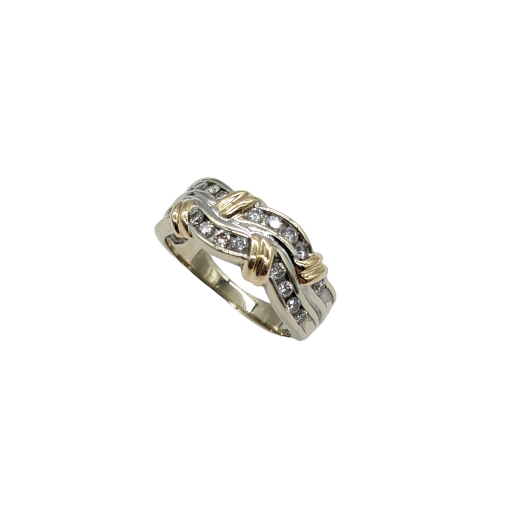 1/2 Carat Total Weight Diamond Wave Ring - Dick's Pawn Superstore