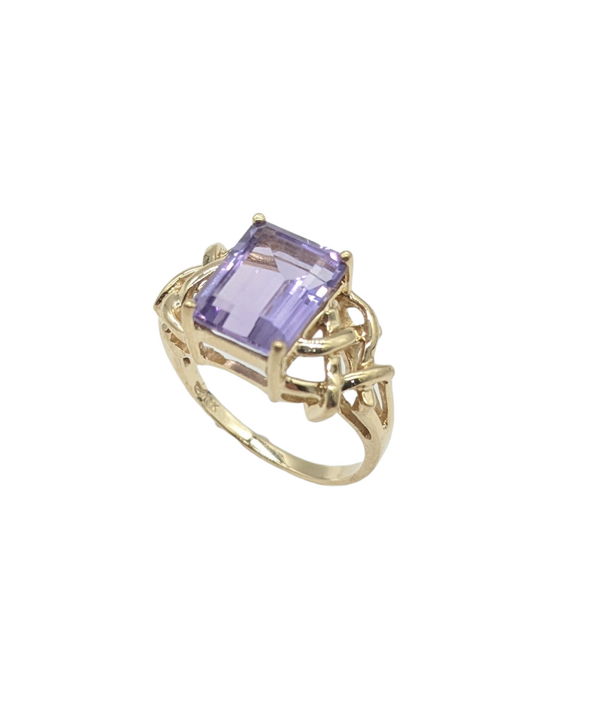 Amethyst Ladies Fashion Ring - Dick's Pawn Superstore