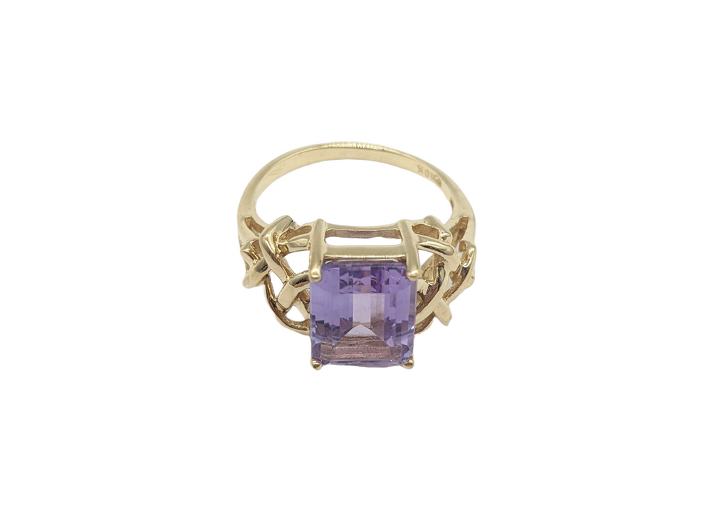 Amethyst Ladies Fashion Ring - Dick's Pawn Superstore