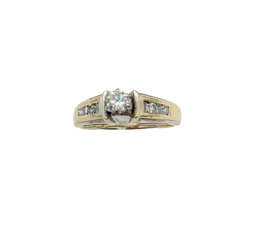 1/2 Carat Total Weight Diamond Engagement Ring - Dick's Pawn Superstore