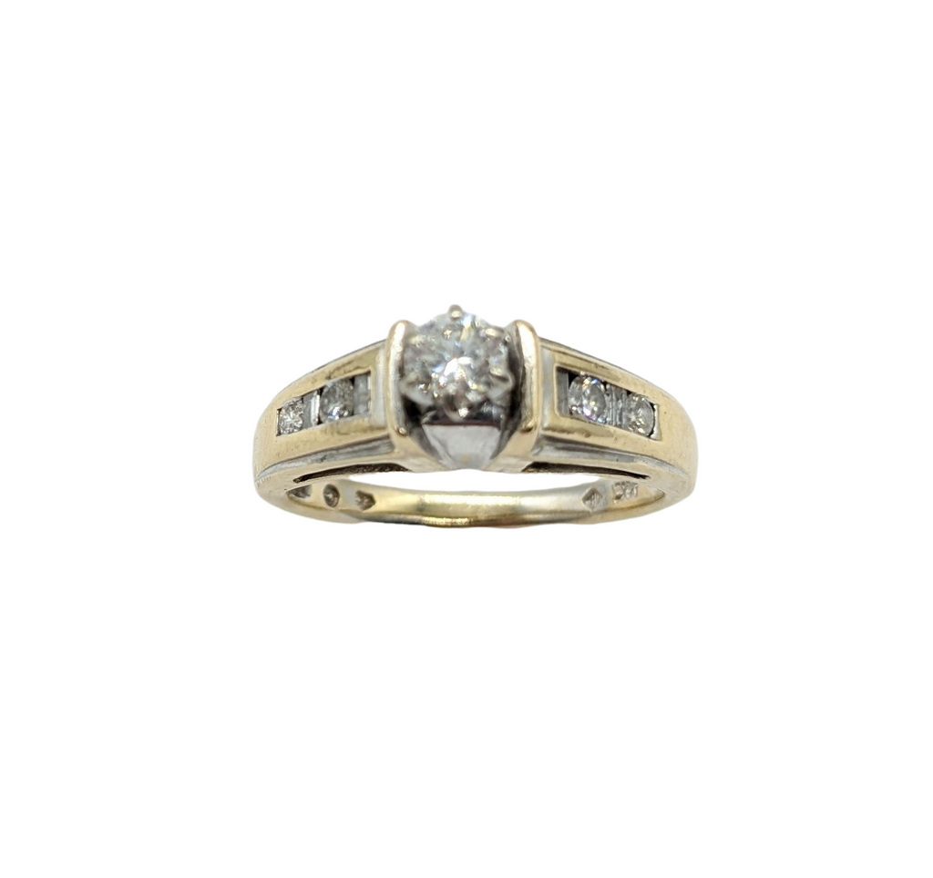 1/2 Carat Total Weight Diamond Engagement Ring - Dick's Pawn Superstore