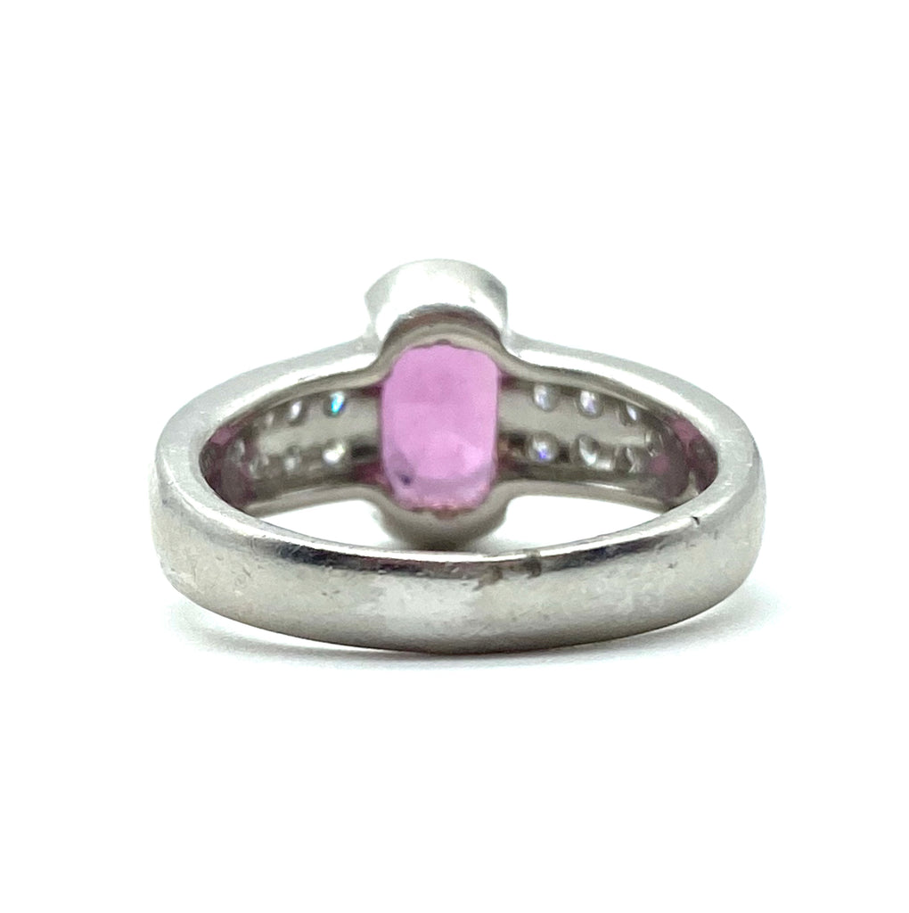 Pink Sapphire and Diamond Ring - Dick's Pawn Superstore