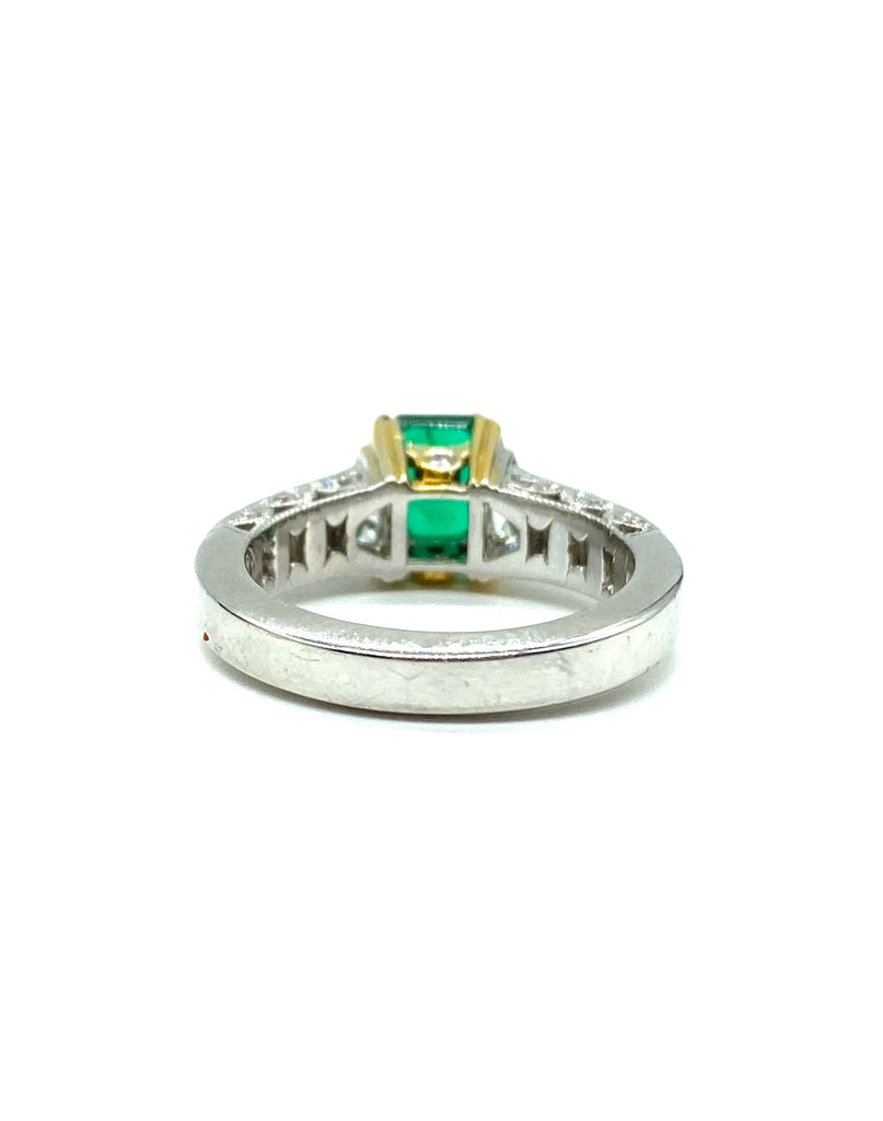 Tacori Emerald and Diamond Ring - Dick's Pawn Superstore