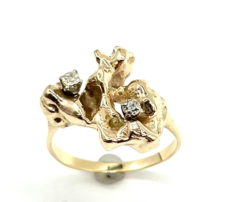 Ladies Diamond Nugget Ring - Dick's Pawn Superstore