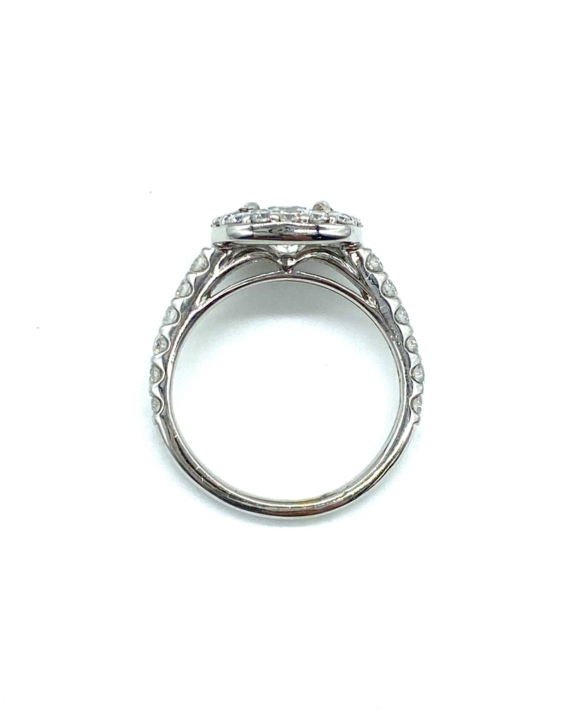 Diamond Halo Engagement Ring - Dick's Pawn Superstore