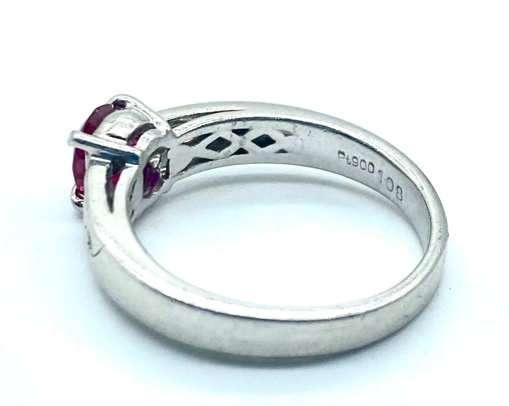 Platinum Ruby and Diamond Ring - Dick's Pawn Superstore