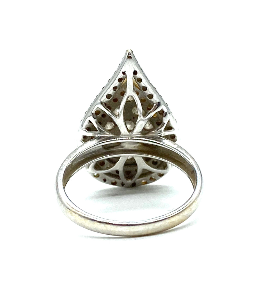 Cluster Diamond Pear Shaped Ring - Dick's Pawn Superstore